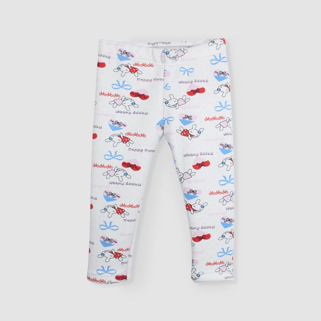 Fancy White Themed Girls Trouser Trouser Iluvlittlepeople 18-24 Months White Winter