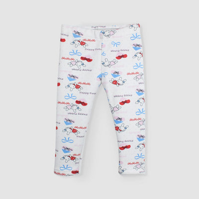 Fancy White Themed Girls Trouser Trouser Iluvlittlepeople 18-24 Months White Winter