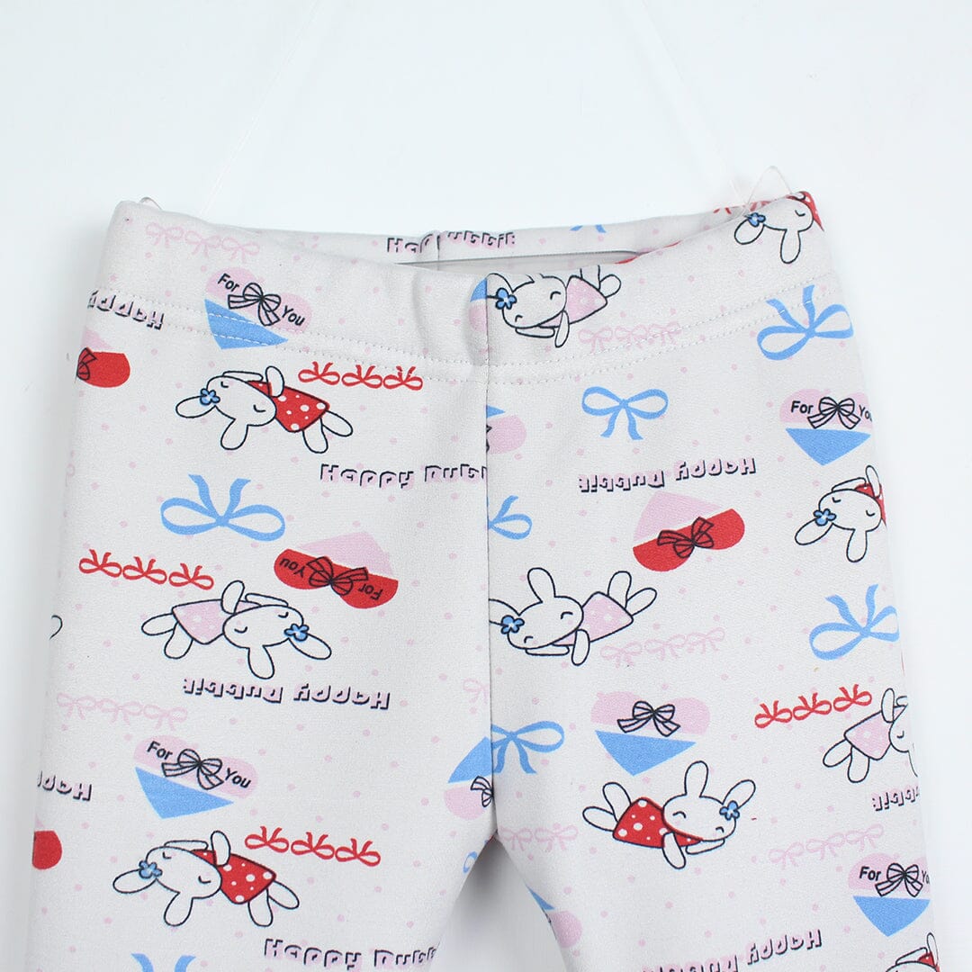 Fancy White Themed Girls Trouser Trouser Iluvlittlepeople 