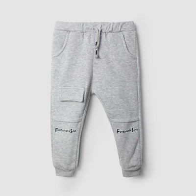 Decent Grey Themed Kids Trouser Trouser Iluvlittlepeople 3-6 Months Grey Winter