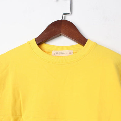 Cute Yellow Themed Girls Sweatshirt Sweatshirt Iluvlittlepeople 