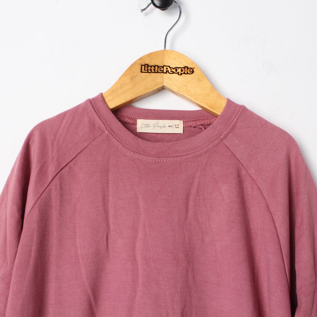 Cute Pinkish Themed Girls Sweatshirt Sweatshirt Iluvlittlepeople 