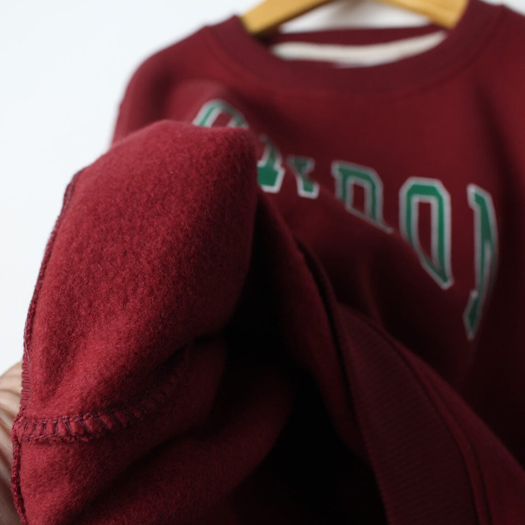 Stylish Maroon Themed Boys Sweatshirt Sweatshirt Iluvlittlepeople 