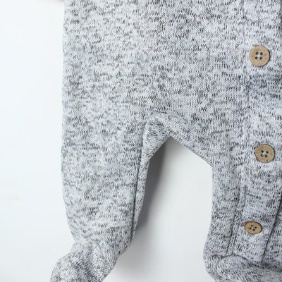 Stylish Grey Themed Winter Boys Romper Romper Iluvlittlepeople 