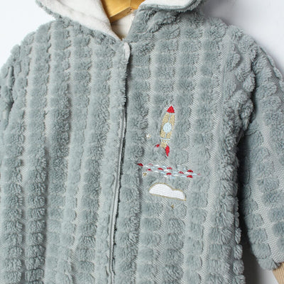 Stylish Grey Themed Winter Baby Kids Romper Romper Iluvlittlepeople 