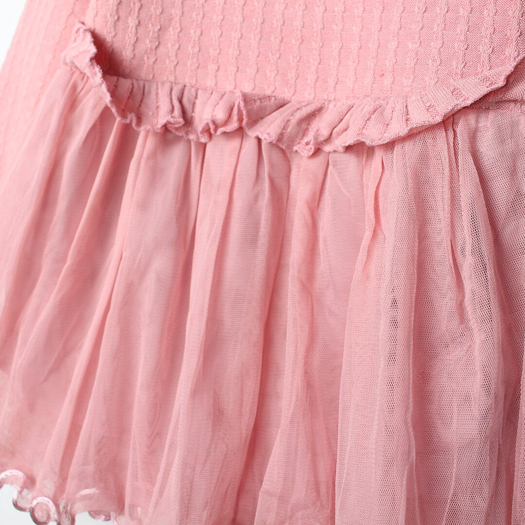 Cozy Pink Themed Cute Princess Frock Frock Iluvlittlepeople 