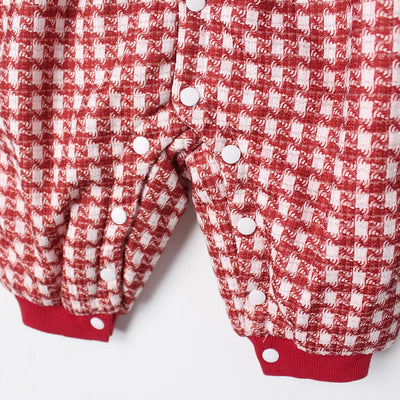 Sober Peach Themed Baby Girl Romper Romper Iluvlittlepeople 