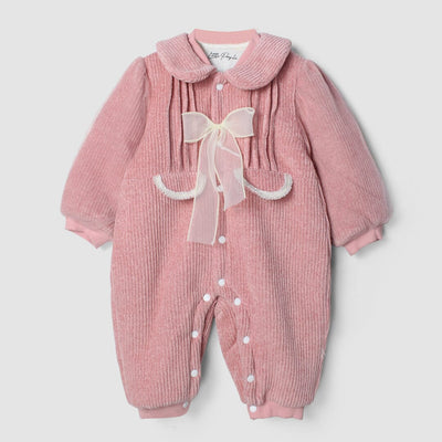 Funky Pink Themed Baby Girl Romper Romper Iluvlittlepeople 0-3 Months Pink Winter