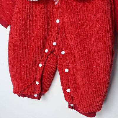 Elegant Red Themed Baby Girl Romper Romper Iluvlittlepeople 