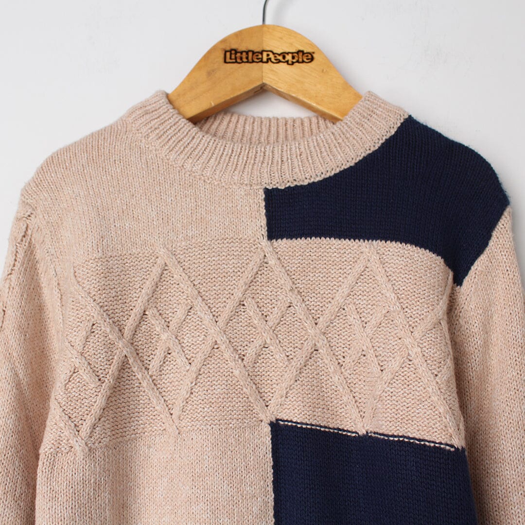 Cozy & Comfy Brown Themed Boys Sweater Sweater Iluvlittlepeople 