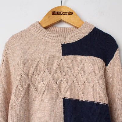 Cozy & Comfy Brown Themed Boys Sweater Sweater Iluvlittlepeople 