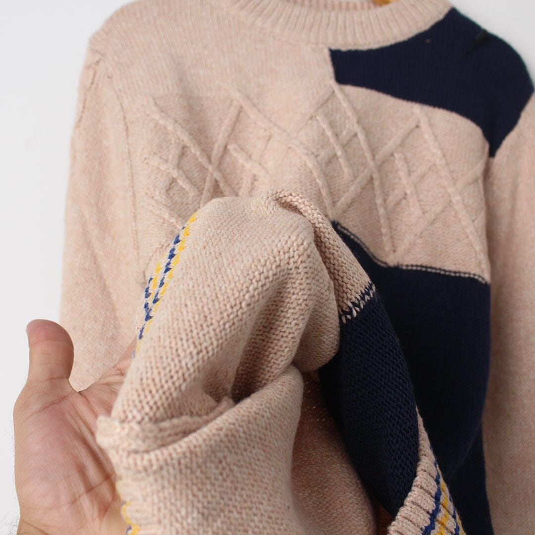 Cozy & Comfy Brown Themed Boys Sweater Sweater Iluvlittlepeople 