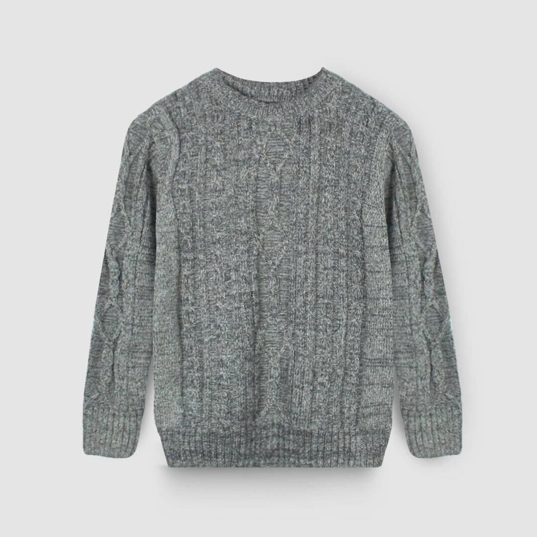 Decent Grey Themed Boys Sweater Sweater Iluvlittlepeople 5-6 Years Grey Winter