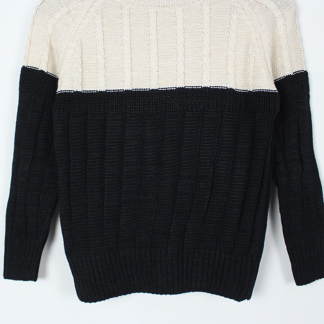 Cozy & Comfy Black Themed Boys Sweater Sweater Iluvlittlepeople 