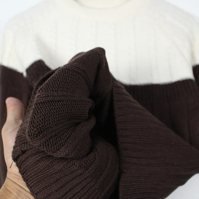 Cozy & Comfy Brown Themed Boys Sweater Sweater Iluvlittlepeople 