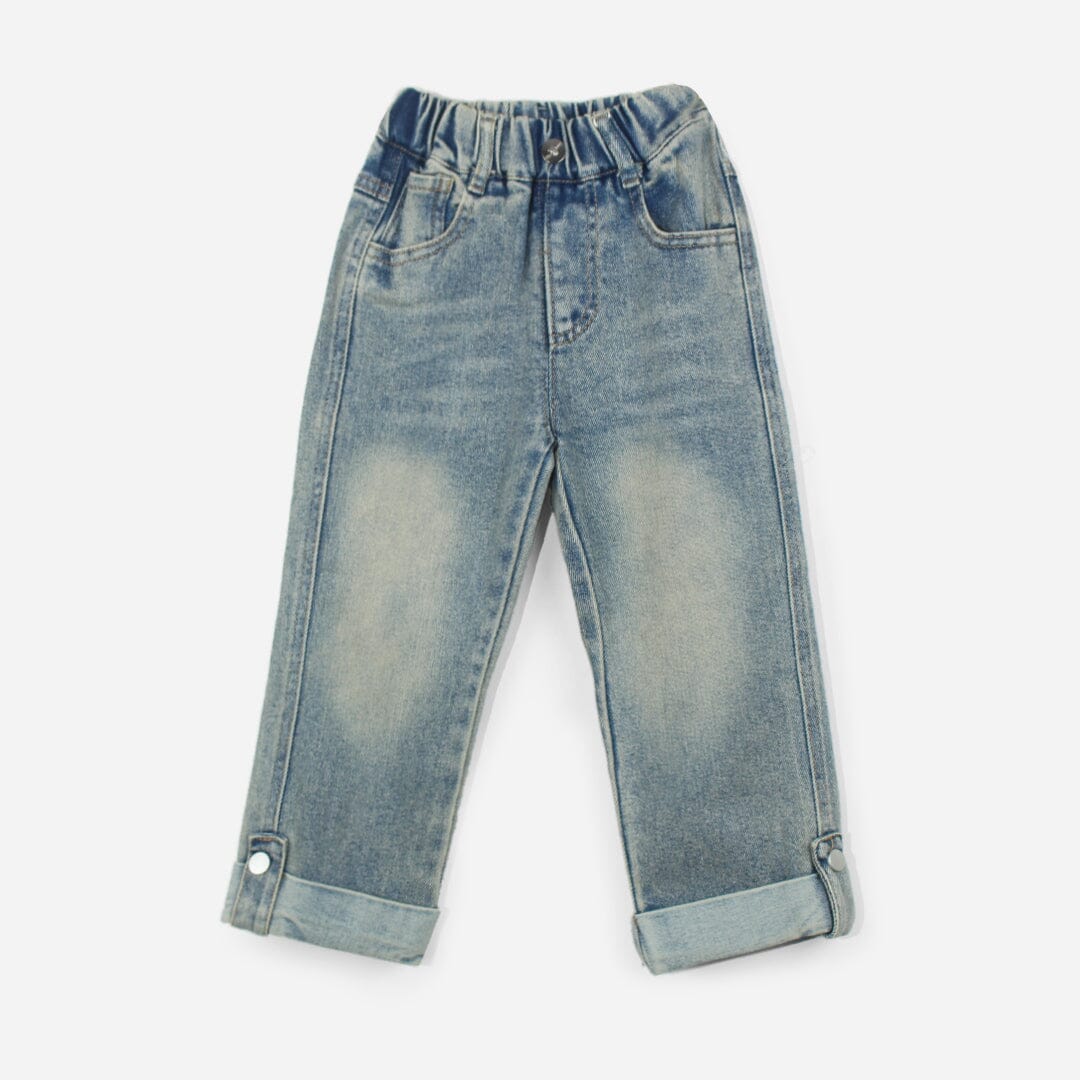 Little Kids Premium Style Denim Jeans Jeans Iluvlittlepeople 5-6 Years Blue Denim