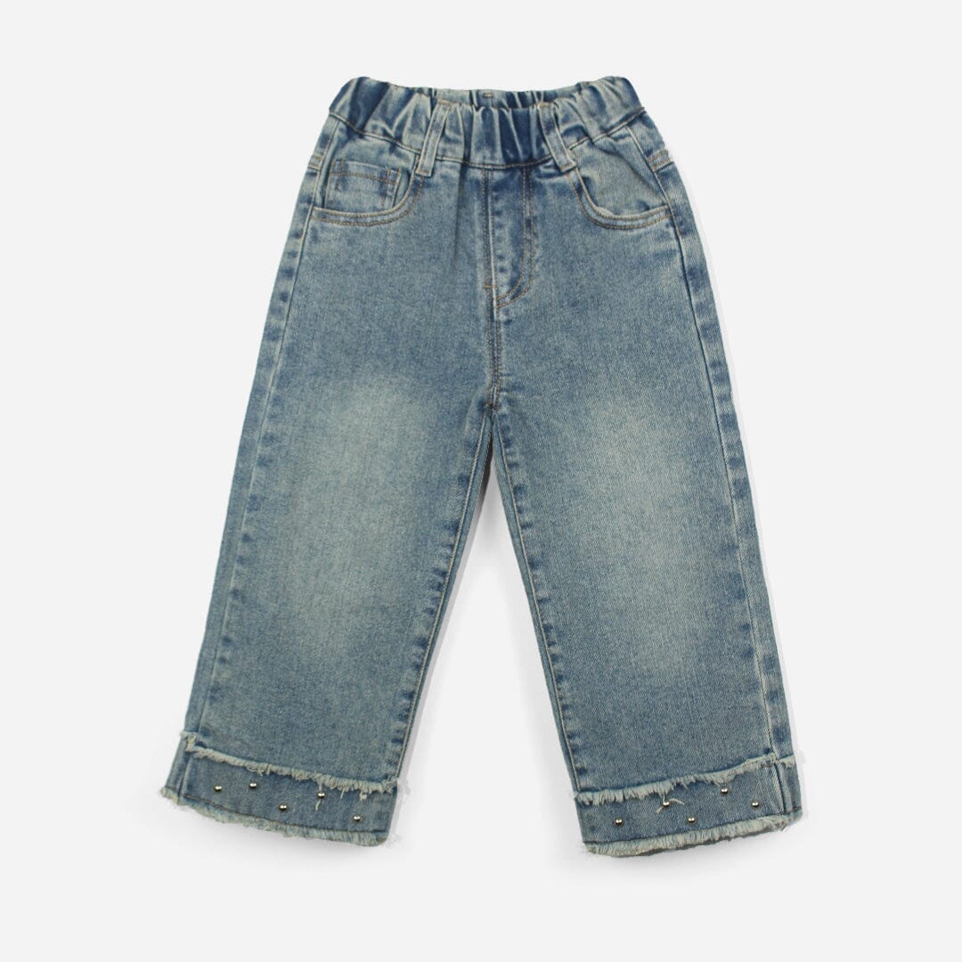 Little Kids Premium Style Denim Jeans Jeans Iluvlittlepeople 3-4 Years Blue Denim