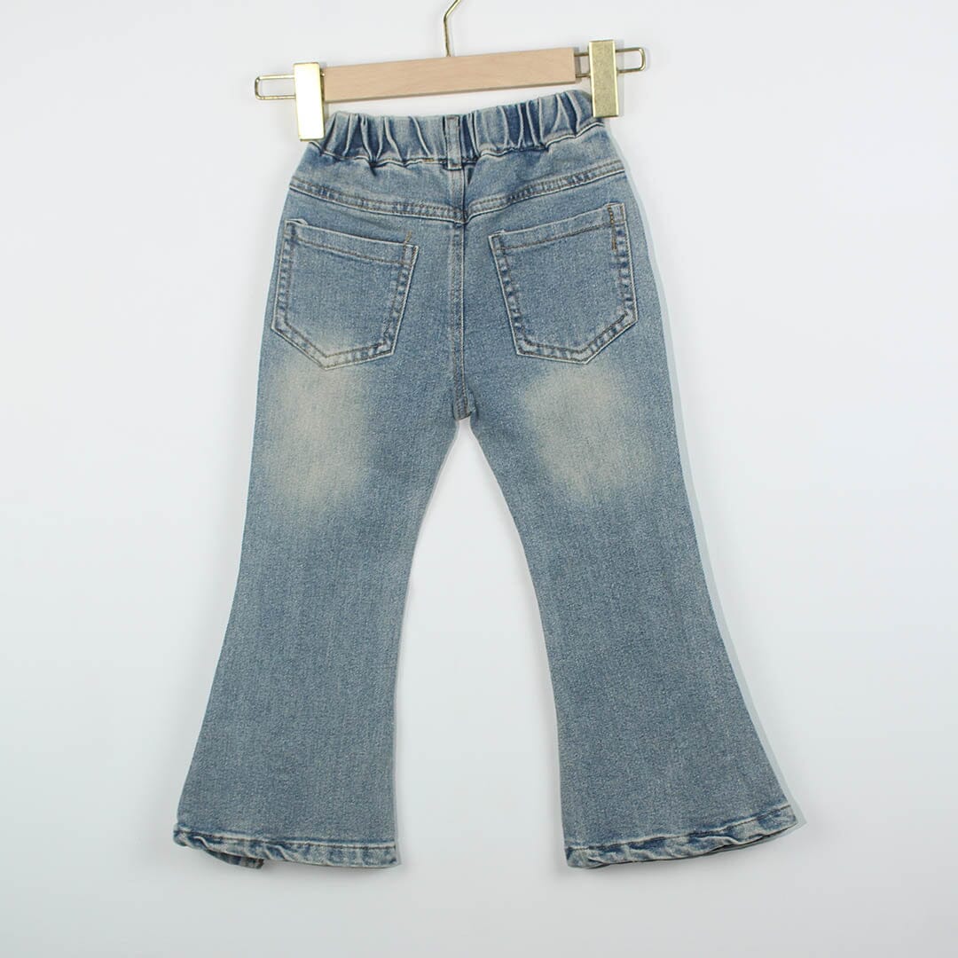 Little Kids Premium Style Denim Jeans Jeans Iluvlittlepeople 