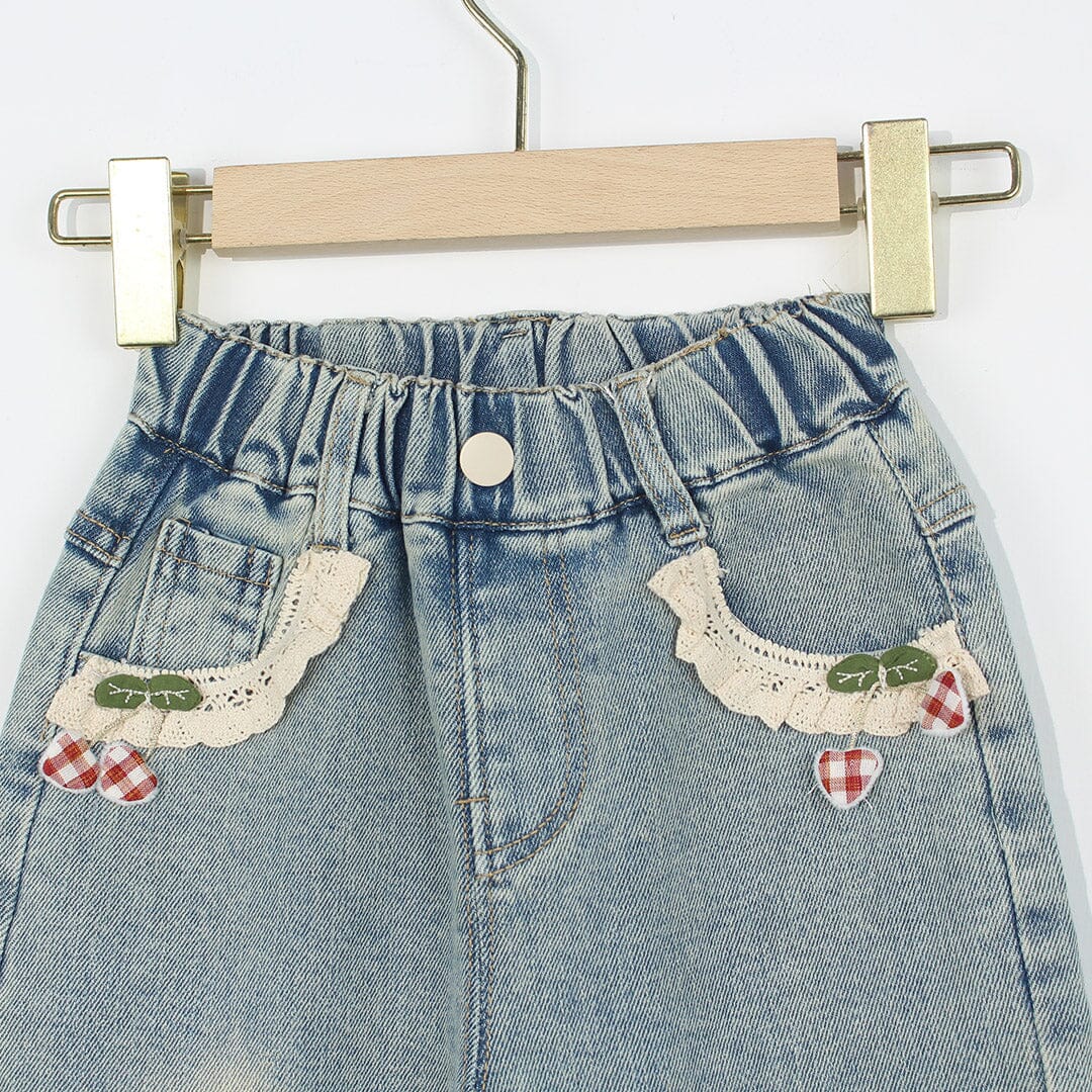 Little Kids Premium Style Denim Jeans Jeans Iluvlittlepeople 