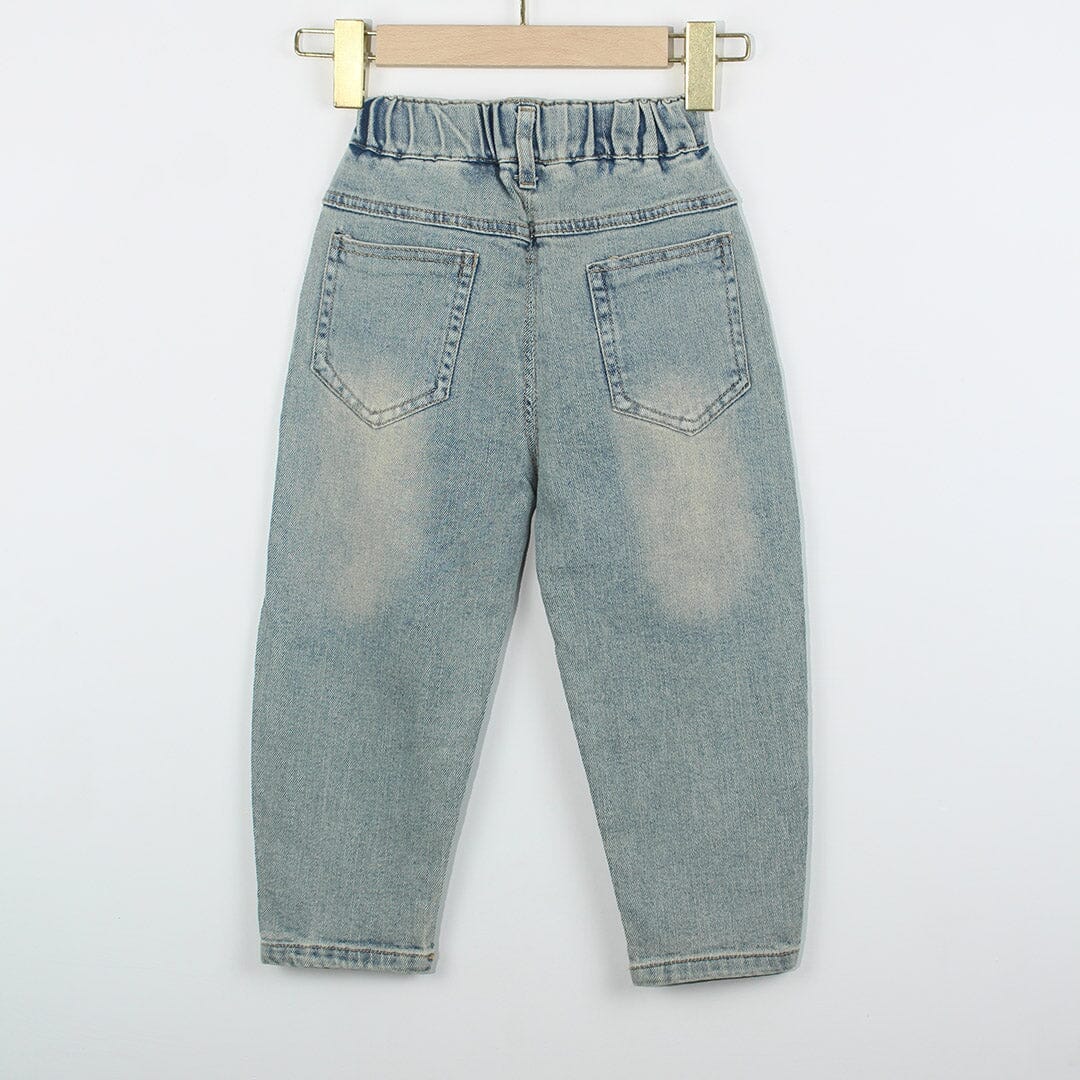 Little Kids Premium Style Denim Jeans Jeans Iluvlittlepeople 