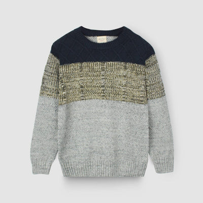 Decent Grey Themed Boys Sweater Sweater Iluvlittlepeople 5-6 Years Grey Winter