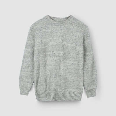 Stylish Grey Themed Boys Sweater Sweater Iluvlittlepeople 5-6 Years Grey Winter