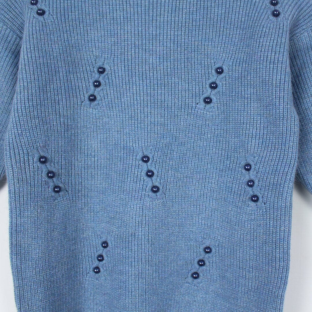 Attractive Blue Themed Girls Sweater Sweater Iluvlittlepeople 