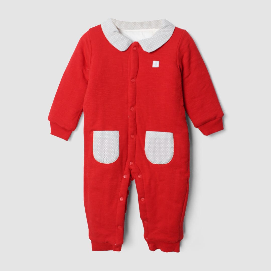 Stylish Red Themed Baby Kids Romper Romper Iluvlittlepeople 0-3 Months Red Winter