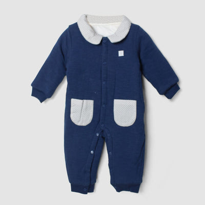 Stylish Blue Themed Baby Kids Romper Romper Iluvlittlepeople 0-3 Months Blue Winter