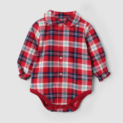 Stylish Red Themed Baby Kids Romper Romper Iluvlittlepeople 0-1 Month Red Winter