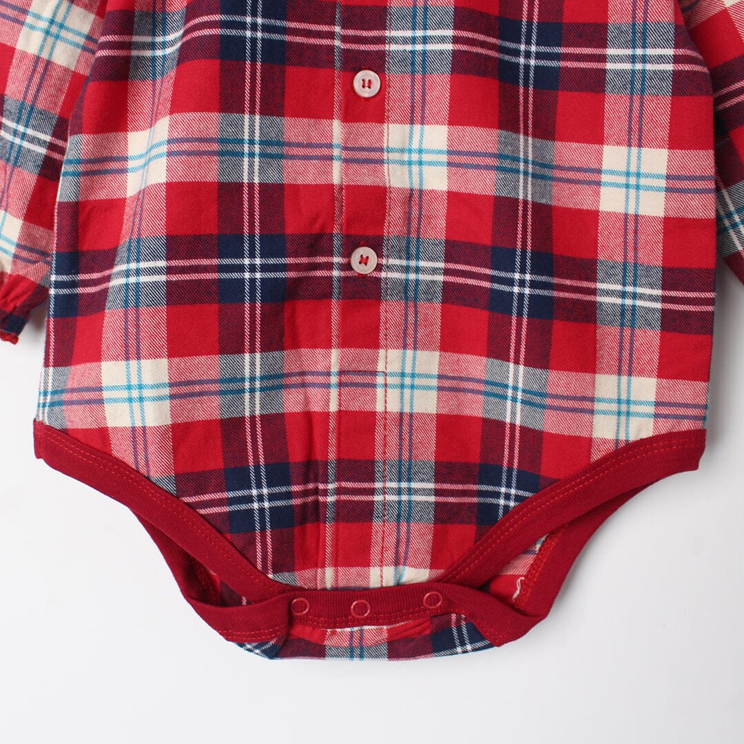 Stylish Red Themed Baby Kids Romper Romper Iluvlittlepeople 
