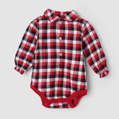 Stylish Red Themed Baby Kids Romper Romper Iluvlittlepeople 0-1 Month Red Winter