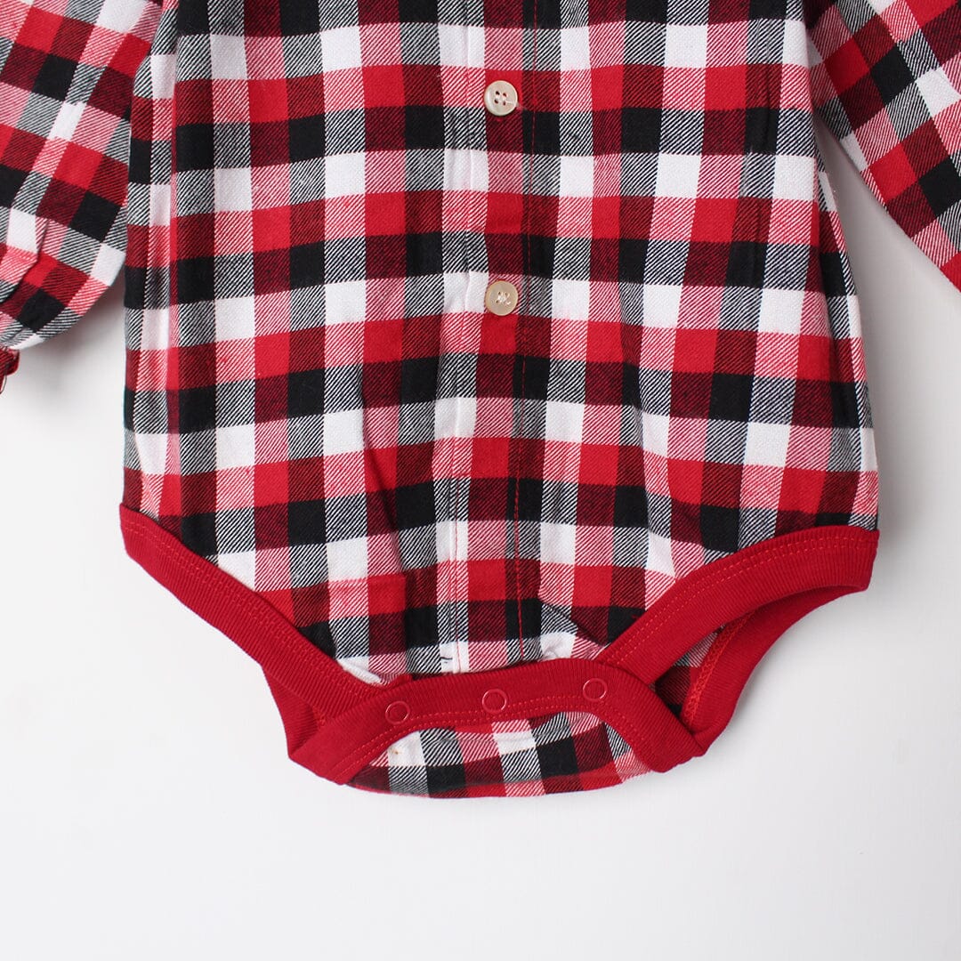 Stylish Red Themed Baby Kids Romper Romper Iluvlittlepeople 