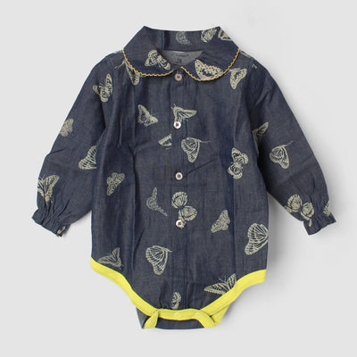 Urge Blue Themed Baby Kids Romper Romper Iluvlittlepeople 0-1 Month Blue Winter