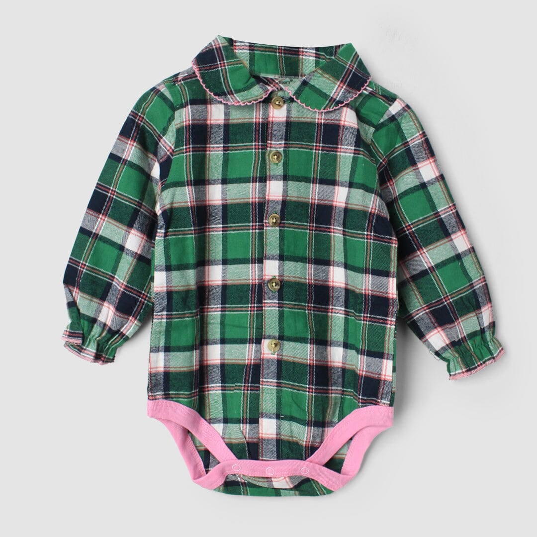 Admire Green Themed Baby Kids Romper Romper Iluvlittlepeople 0-1 Month Green Winter