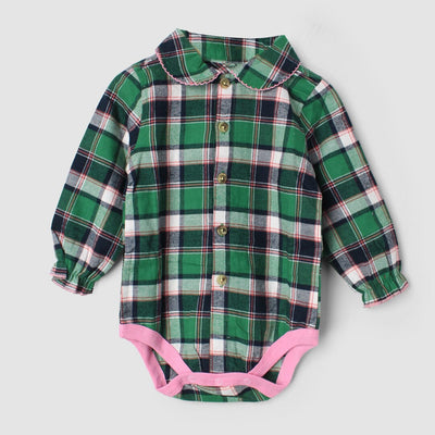 Admire Green Themed Baby Kids Romper Romper Iluvlittlepeople 0-1 Month Green Winter