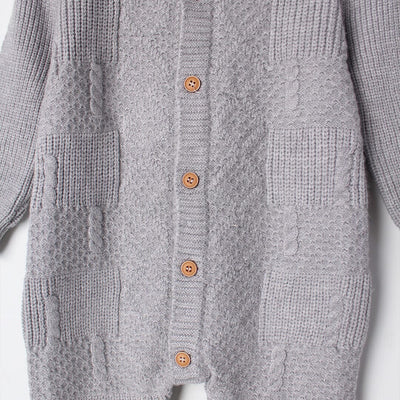 Inspire Grey Themed Winter Kids Romper Romper Iluvlittlepeople 