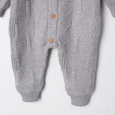Inspire Grey Themed Winter Kids Romper Romper Iluvlittlepeople 