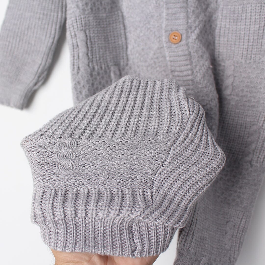 Inspire Grey Themed Winter Kids Romper Romper Iluvlittlepeople 