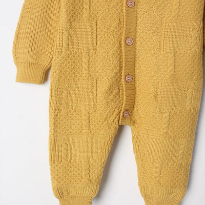 Creative Mustard Themed Winter Kids Romper Romper Iluvlittlepeople 