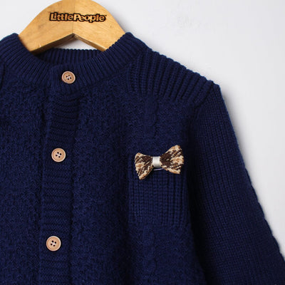 Stylish Blue Themed Winter Kids Romper Romper Iluvlittlepeople 