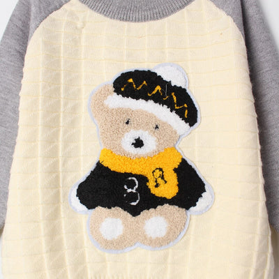 2Pc Decent Off White Themed For Kids 2Pc Set Iluvlittlepeople 
