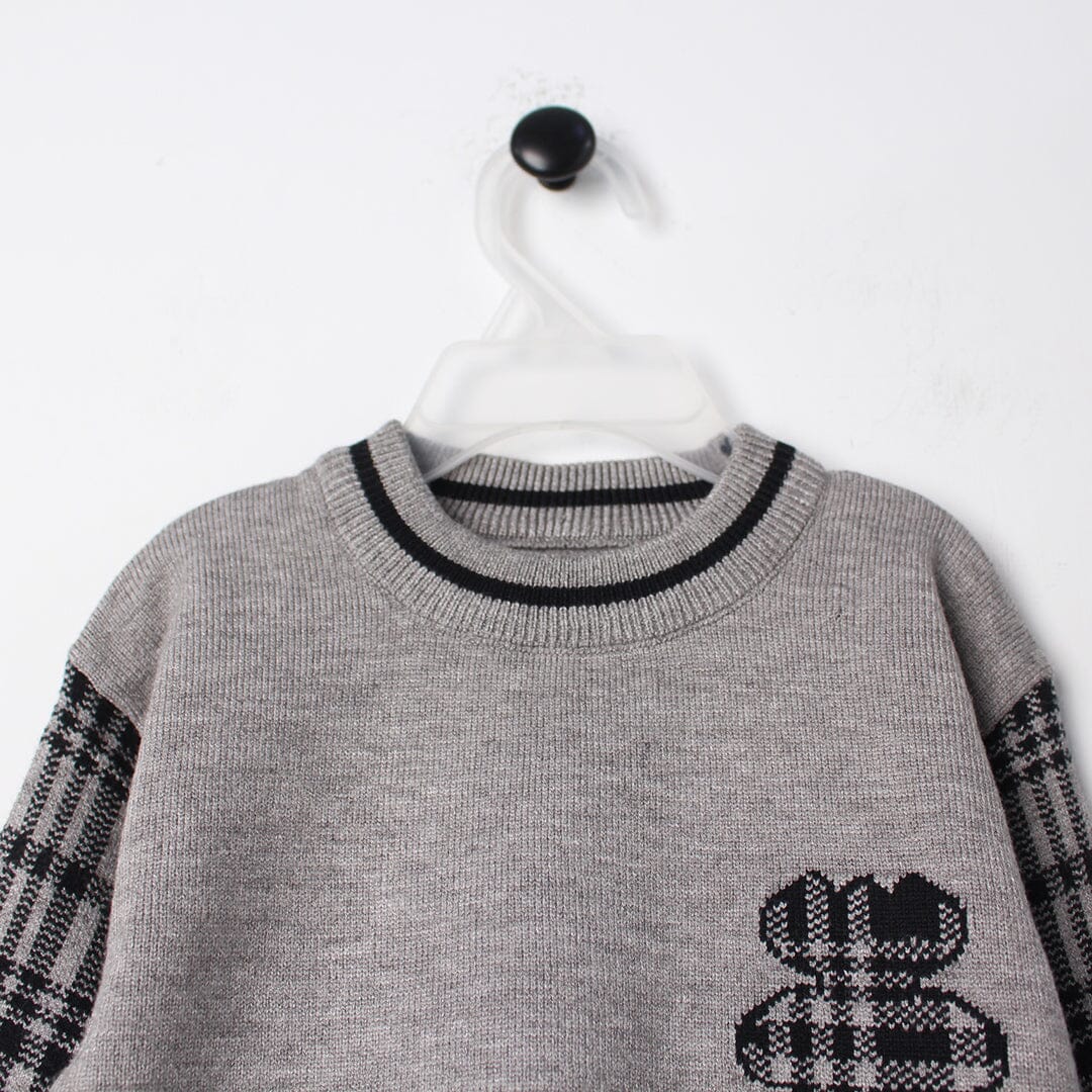 2Pc Desire Grey Themed For Kids 2Pc Set Iluvlittlepeople 