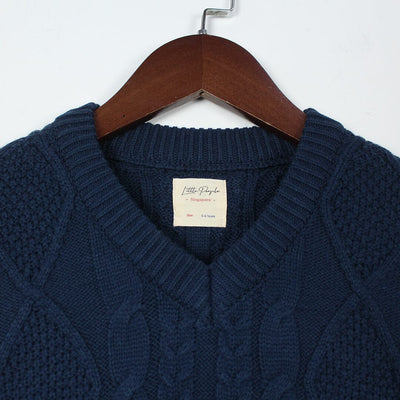 Dashing Blue Themed Boys Sweater Sweater Iluvlittlepeople 