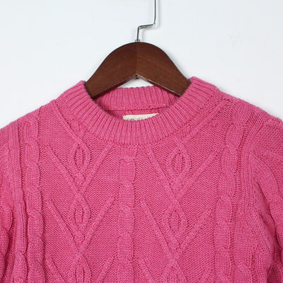 Stylish Pink Themed Girls Sweater Sweater Iluvlittlepeople 