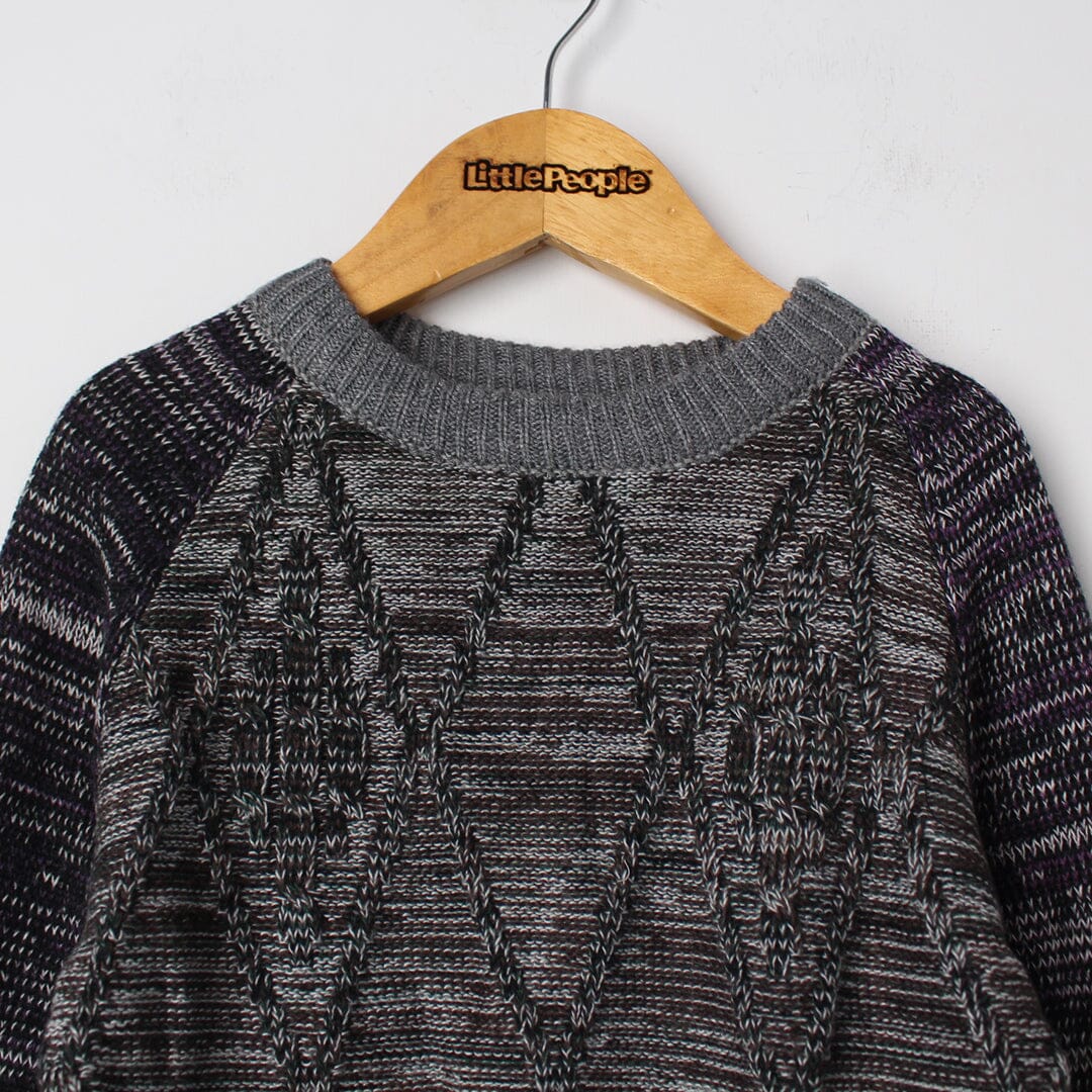 Urge Grey Themed Boys Sweater Sweater Iluvlittlepeople 