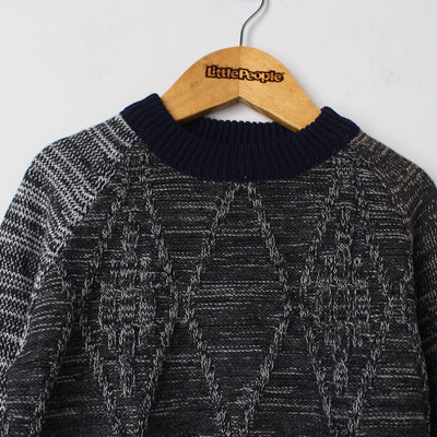 Inspire Grey Themed Boys Sweater Sweater Iluvlittlepeople 
