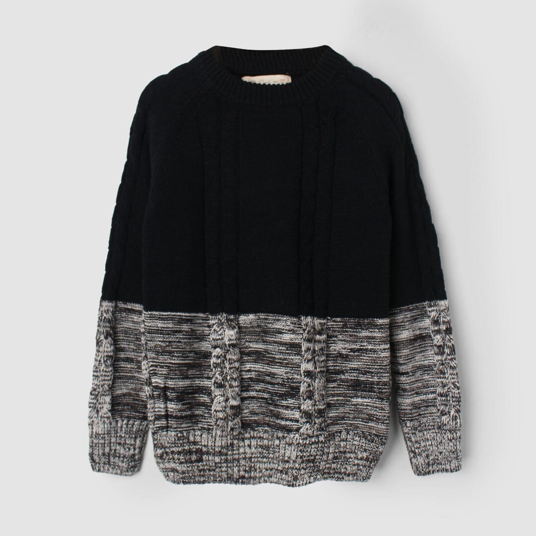 Inspire Black Themed Boys Sweater Sweater Iluvlittlepeople 5-6 Years Black Winter