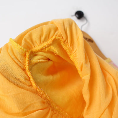 Fair Yellow Themed Little Girl Frock Set Frock Iluvlittlepeople 