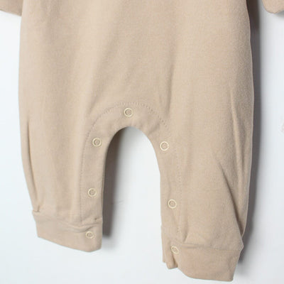 Decent Beige Themed Baby Boy Romper Romper Iluvlittlepeople 